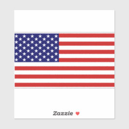 Pegatina Blanco rojo y azul