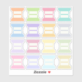 Pegatina Blank Writable Index Tabs Journal Divider Foldable