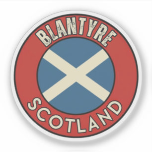 Pegatina Blantyre, Escocia
