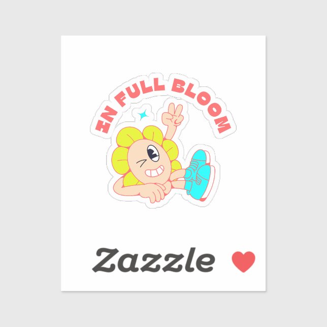 Pegatina Bloom & Bounce (Hoja)