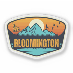 Pegatina Bloomington, Idaho