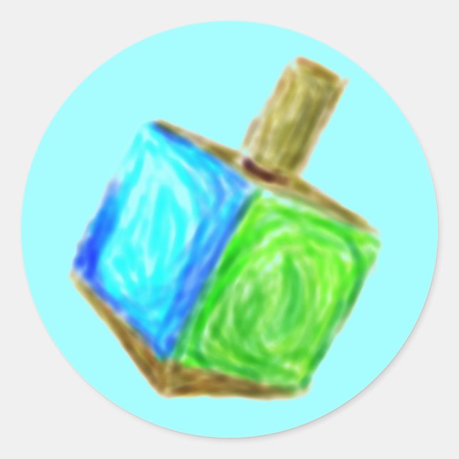 Pegatina Blue Driedel (Anverso)