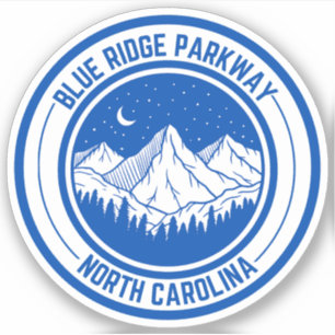 Pegatina Blue Ridge Parkway Scenic Byway Virginia Norte C