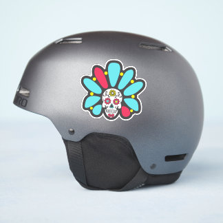 Pegatina Blue Sugar Skull