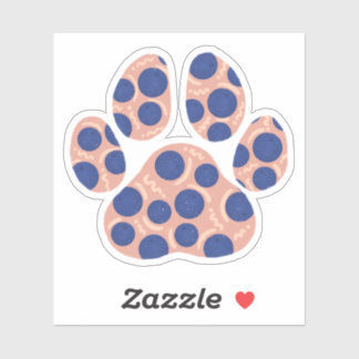 Pegatina Blueberry Paw