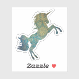 Pegatina Blues de Unicorn
