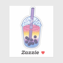 Pegatina Boba, bandera del orgullo bisexual