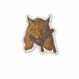 Pegatina Bobcat Cut-out Sticker