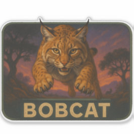 Pegatina Bobcat Sticker