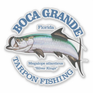 Pegatina Boca Grande (Tarpon)