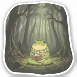 Pegatina Bocetos en los Bosques Tranquilos