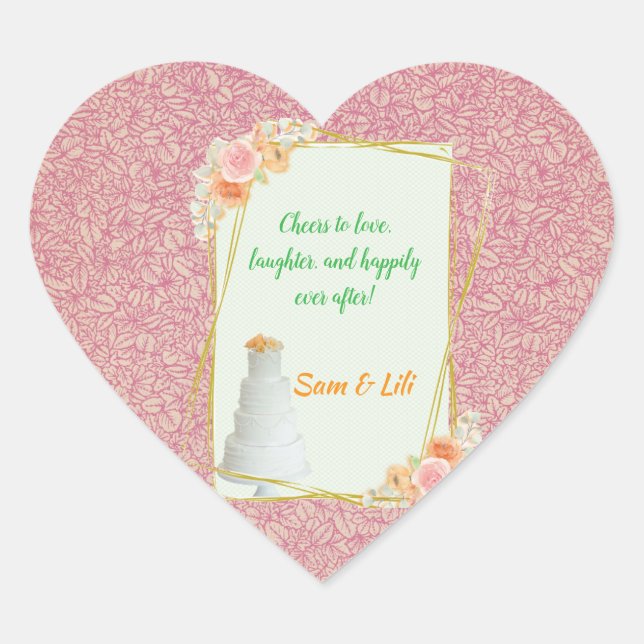 pegatina boda (Anverso)