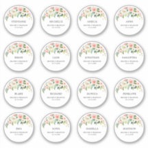 boda de personalizable nombre de invitado Gracias 