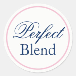 pegatina Boda "Perfect Blend" - Rubor Pink/Nave