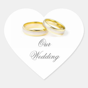 Pegatina Boda simple