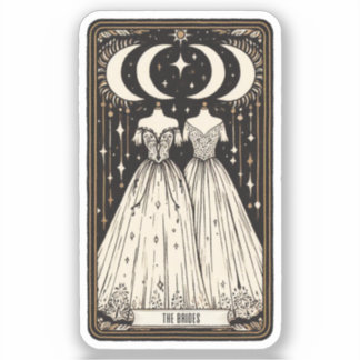 Pegatina Boda Tarot Brides