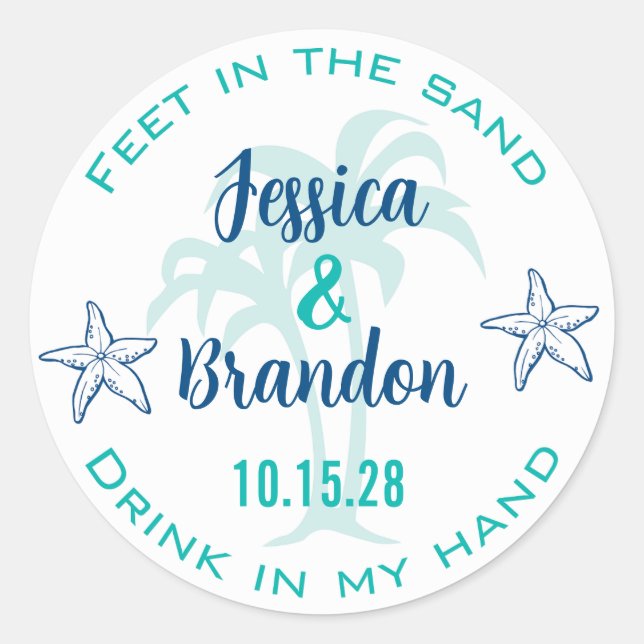 Pegatina boda WR-124v1 (Anverso)