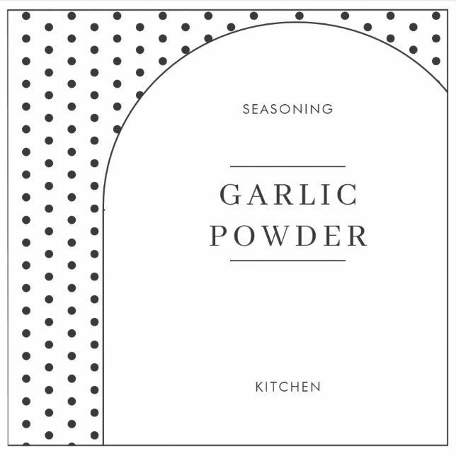 Pegatina Boho Minimal Kitchen Pantry Jar Labels (Anverso)