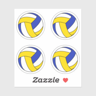 Pegatina Bolas de voleibol