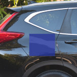 Pegatina Bold Minimal Wedding Invite in Deep Blue<br><div class="desc">Modern minimalist wedding design with solid deep blue backdrop – perfect for elegant summer or formal year-round weddings. Make a statement of modern elegance with this Bold Minimal Wedding Invitation on a Deep Blue Background. Designed for couples who appreciate clean lines and timeless sophistication, this minimalist wedding invite blends bold...</div>