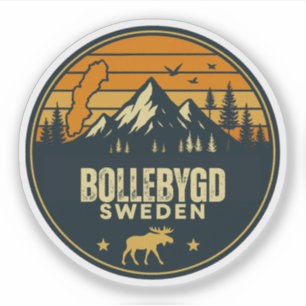 Pegatina Bollebygd, Suecia Sverige