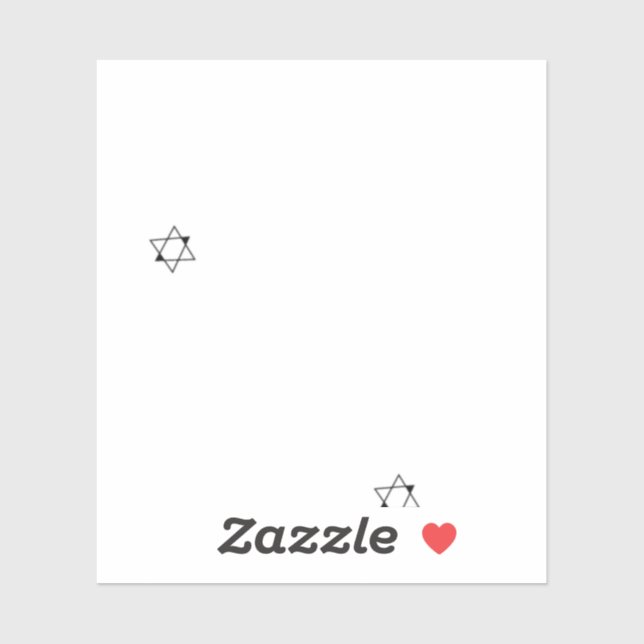 Pegatina Bolsas de regalo personalizadas divertidas para pe (Hoja)