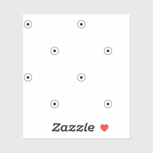 Pegatina Bolsas de regalo personalizadas divertidas para pe (Hoja)