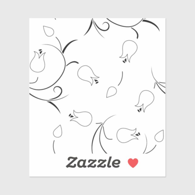 Pegatina Bolsas de regalo personalizadas divertidas para pe (Hoja)