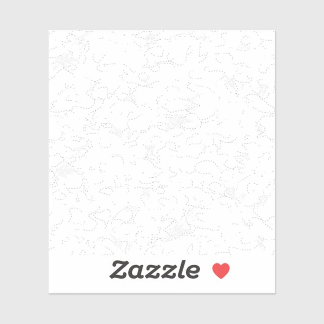 Pegatina Bolsas de regalo personalizadas divertidas para pe (Hoja)