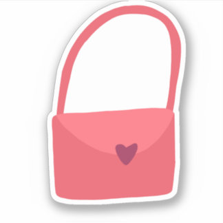 Pegatina bolso de amor
