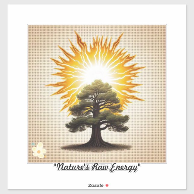 Pegatina "Bolt of Lightning" (Hoja)