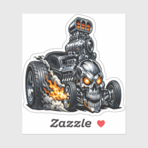 Pegatina Bonecrusher Hot Rod