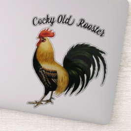 Pegatina Bonito Orgulloso Rooster