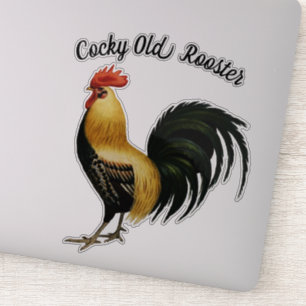 Pegatina Bonito Orgulloso Rooster