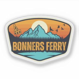 Pegatina Bonners Ferry, Idaho