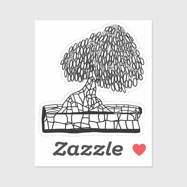 PEGATINA BONSAI (Hoja)