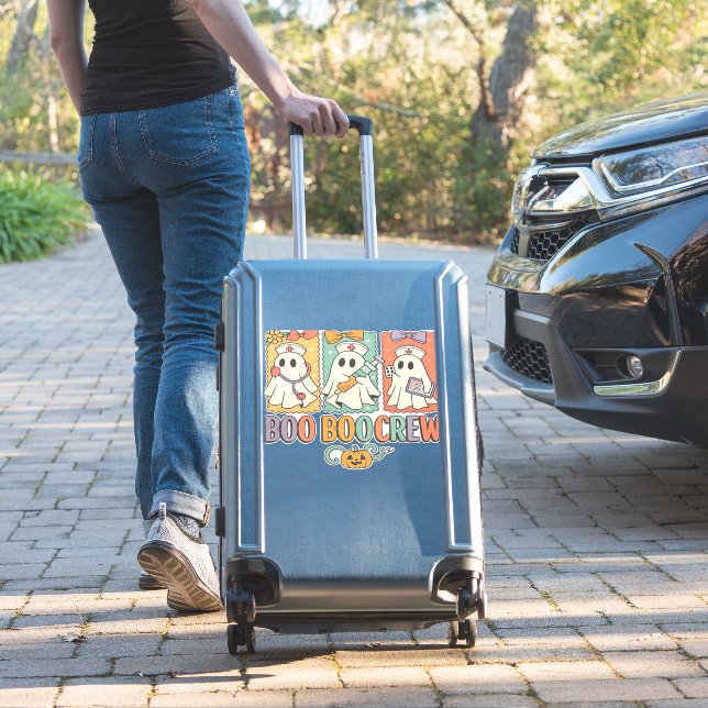 Pegatina Boo boo crew nurse halloween shirt|nurse shirting  (Maleta Insitu)