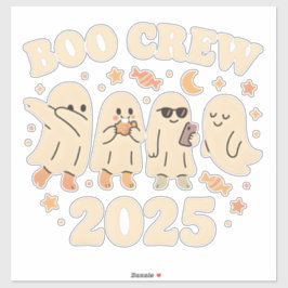 Pegatina Boo Crew 2025 Trending Ghost Squad