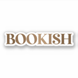 PEGATINA BOOKISH