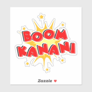 Pegatina Boom kanani