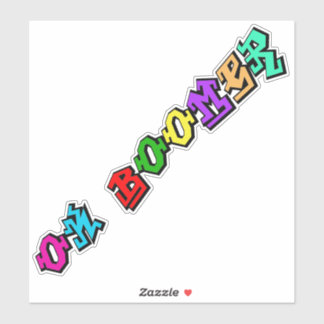 PEGATINA Boomer Vinyl OK