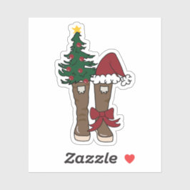 Pegatina Boots de vacaciones en Alaskan