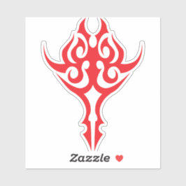 Pegatina Borde Floral Ornamental Clásico Diseño Elegante