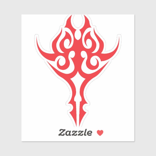 Pegatina Borde Floral Ornamental Clásico Diseño Elegante (Hoja)