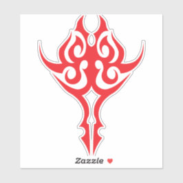 Pegatina Borde Floral Ornamental Clásico Diseño Elegante