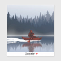 Bosque de pinos silvestres del lago Bigfoot