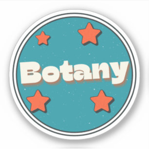Pegatina Botánica