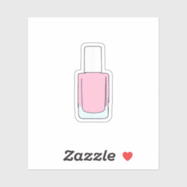 Pegatina Botella de esmalte de uñas
