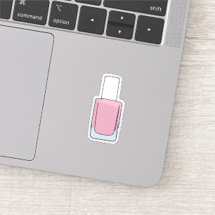 Pegatina Botella de esmalte de uñas