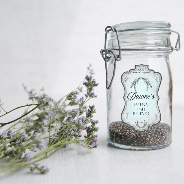 Pegatina Botella de vintage Rosemary Antique Jar (Subido por el creador)